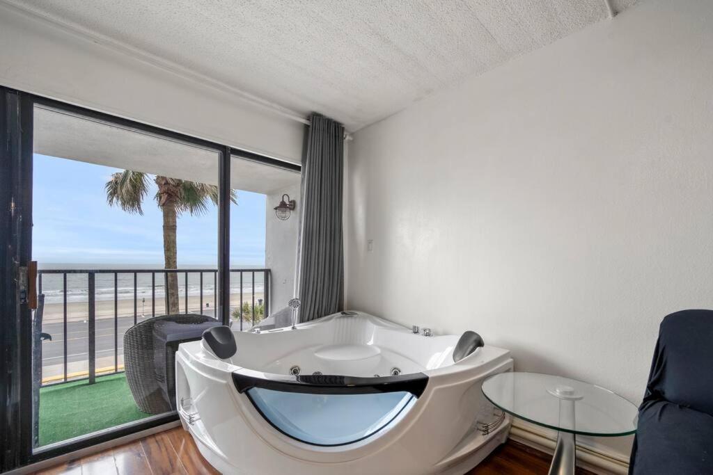 Bello Condominio Con Vista Al Mar, Jacuzzi Interno Галвестон Экстерьер фото